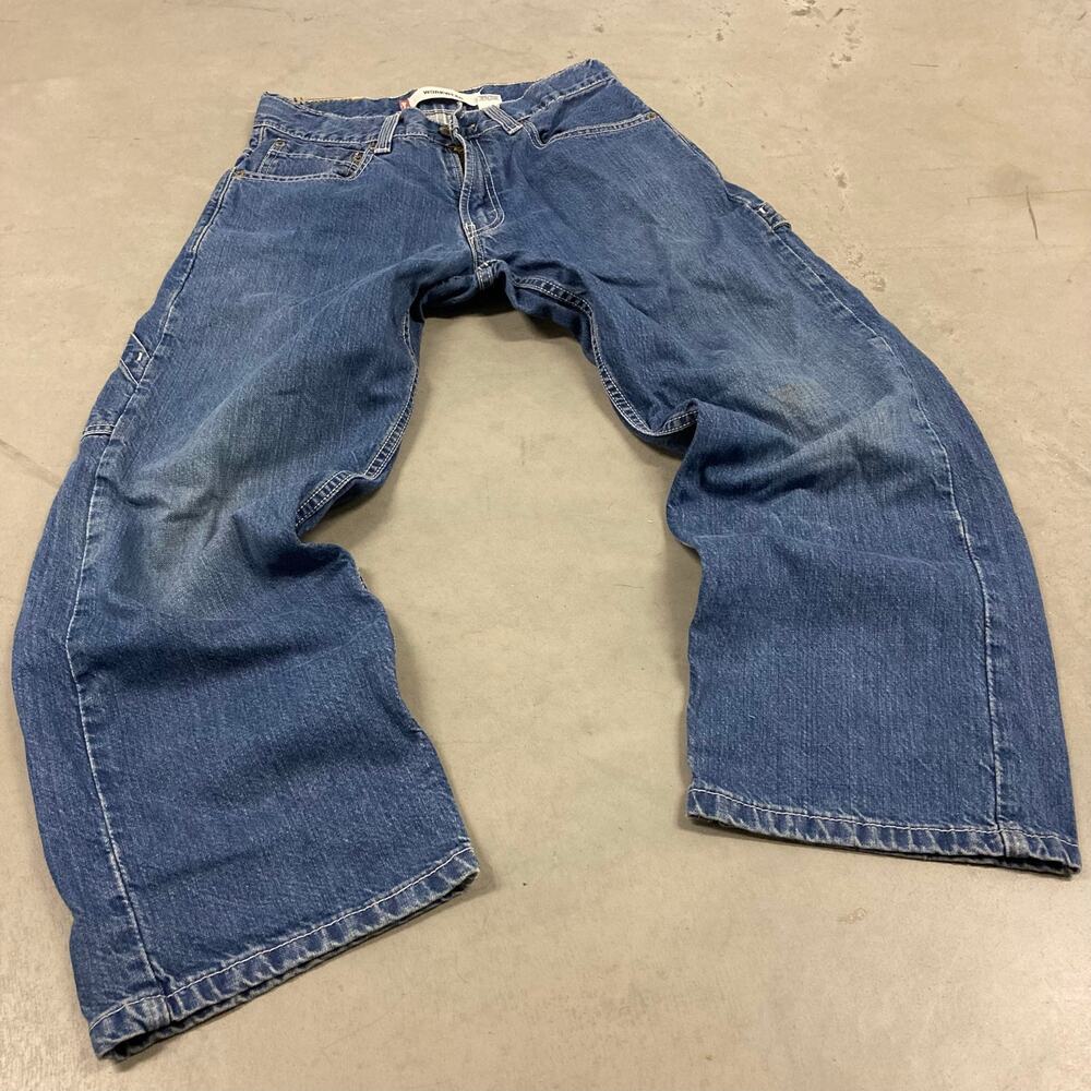 Baggy Y2K Levi’s carpenter cargo Jeans 28x26